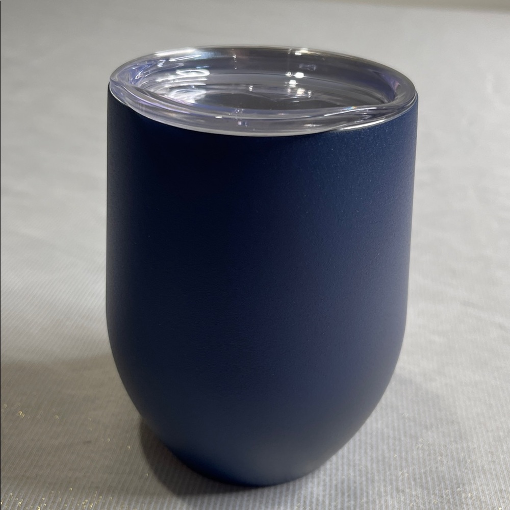 Chic & Tonic NIB Cabernet On The Way Stainless Wine Tumbler Anchor Nautical Navy - Picture 5 of 8